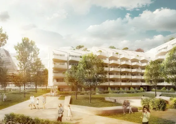 Bild: Hohe Nachfrage nach Wohnbauprojekten „Loge N°1“ und „Loge N°2“ in Neuperlach