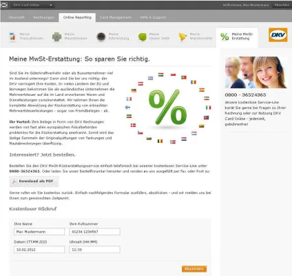 Bild: Per Kostenkontrolle auf der sicheren Seite – ab Mai auch bei VAT