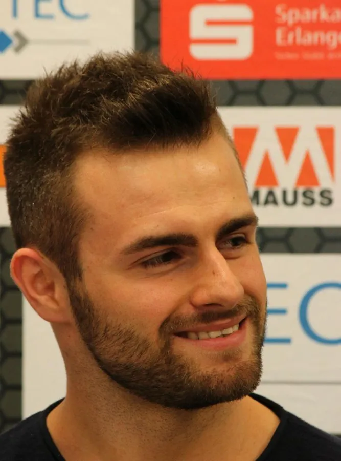 (Foto: hl-studios, Erlangen): Denni Djozic war der einer der auffälligsten Spieler