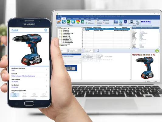 Bild: Mehr als eine Inventarverwaltung - Geräte & Werkzeug inventarisieren
