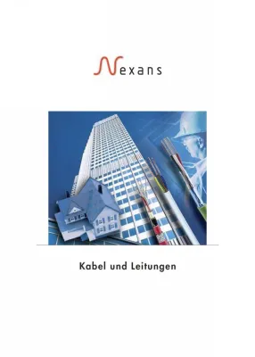 Nexans präsentiert Produktprogramm für die Gebäudeinstallation in neuem Katalog Bild: Nexans präsentiert Produktprogramm für die Gebäudeinstallation in neuem Katalog