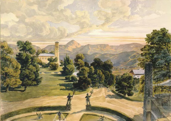 Ratingen: Oberschlesisches Landesmuseum zeigt Lennés Gartenkunst Bild: Ratingen: Oberschlesisches Landesmuseum zeigt Lennés Gartenkunst