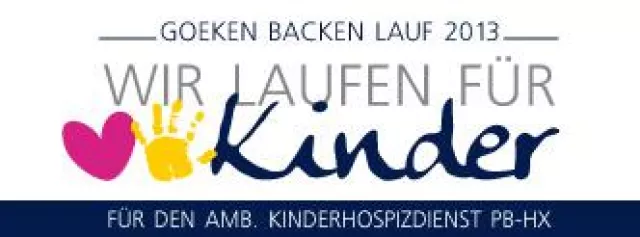 Bild: Laufen für eine gute Sache: Der Goeken Backen Lauf 2013 vom 11. bis 13. Oktober 2013