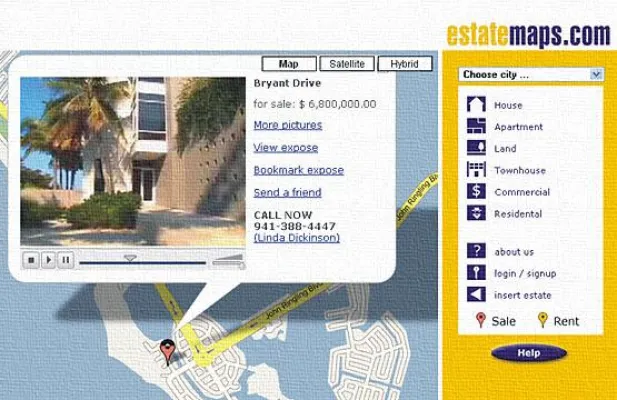 Bild: Immomaps bietet als erstes Immobilienportal Immobilienanzeigen mit Video. web 2.0 eben