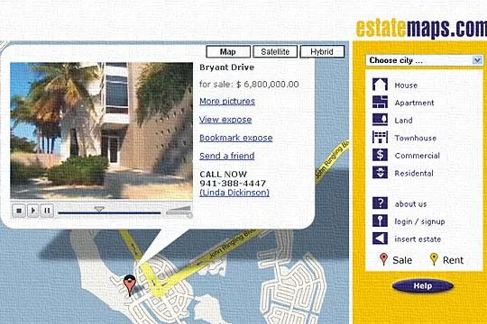 Bild: Immomaps bietet als erstes Immobilienportal Immobilienanzeigen mit Video. web 2.0 eben