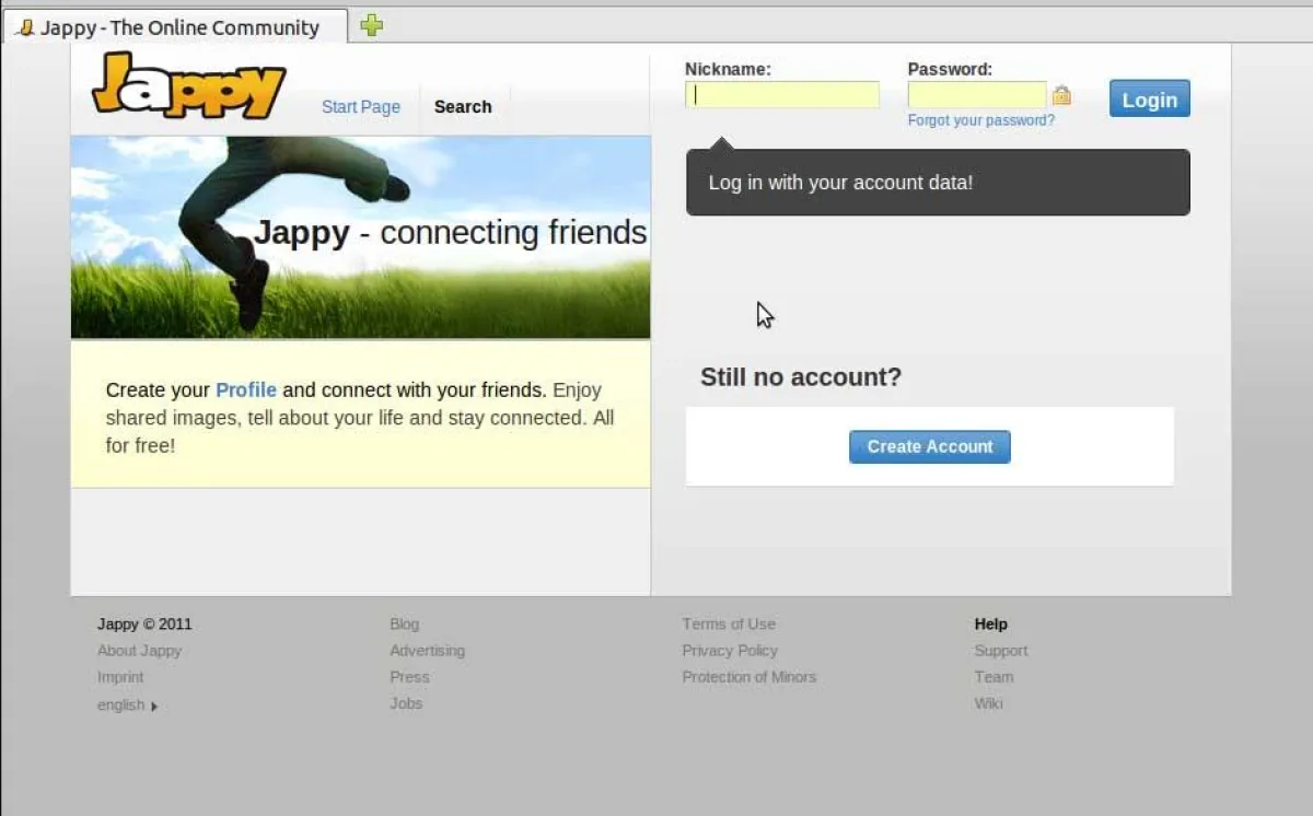 Jappy startet englischsprachiges Portal.