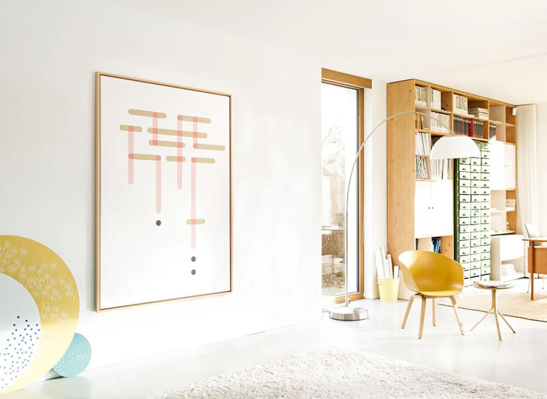 VINTA SERIES Motiv Beno in der Farbvariante Rose