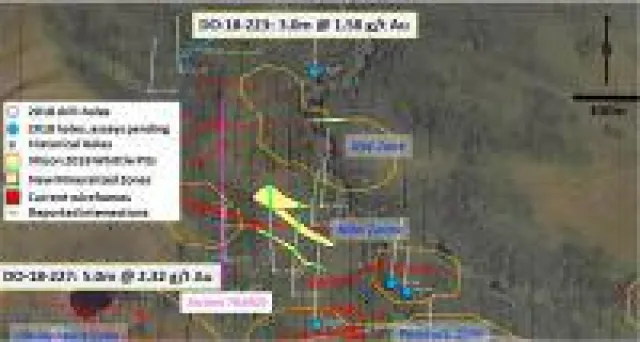 Bild: Maple Gold grenzt nach Stepout-Bohrungen weitere Mineralisierungen ab