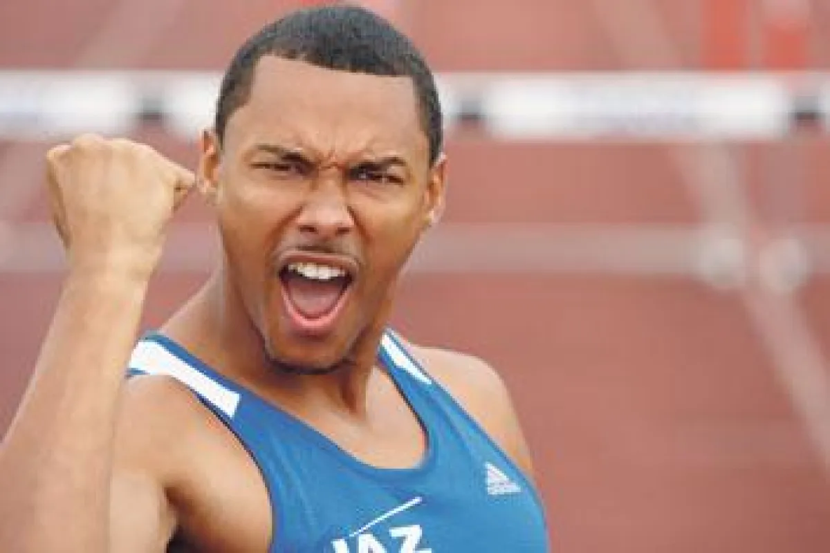 Marlon Odom, Hürdenläufer trainiert im LAZ und lebt mit seiner Familie in Zweibrücken.