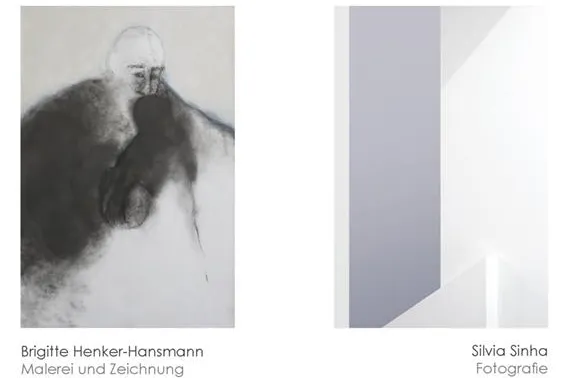 Bild: Ausstellung: Brigitte Henker-Hansmann - Malerei/Zeichnung & Silvia Sinha - Fotografie