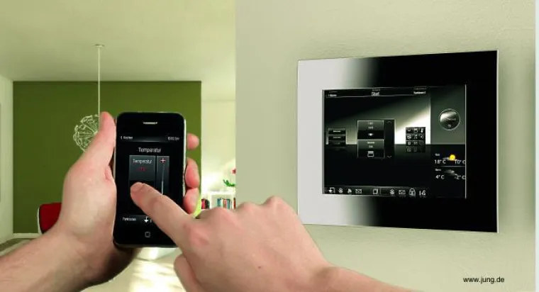 Bild: Gebäudeautomation mit KNX