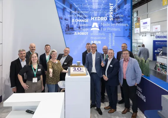 Bild: Wie die Allstein GmbH sich in nur 10 Jahren zum Technologieführer für Verpackungsdruckmaschinen entwickelt