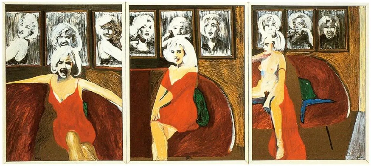 Marilyn Triptych (1962) - Veröffentlichung im LIFE MAGAZINE / Seit 1962 im Museum of Modern Art NY