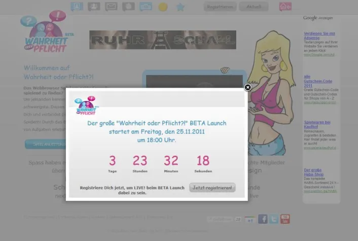 Bild: Ist deutsches Start-up mit „Wahrheit oder Pflicht“, Napster Gründern einen Schritt voraus?!