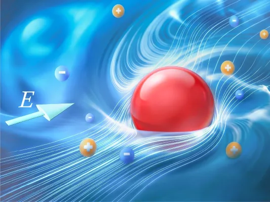 Bild: Angetriebene Elektrolyte sind auf der Nanoskala agil und aktiv