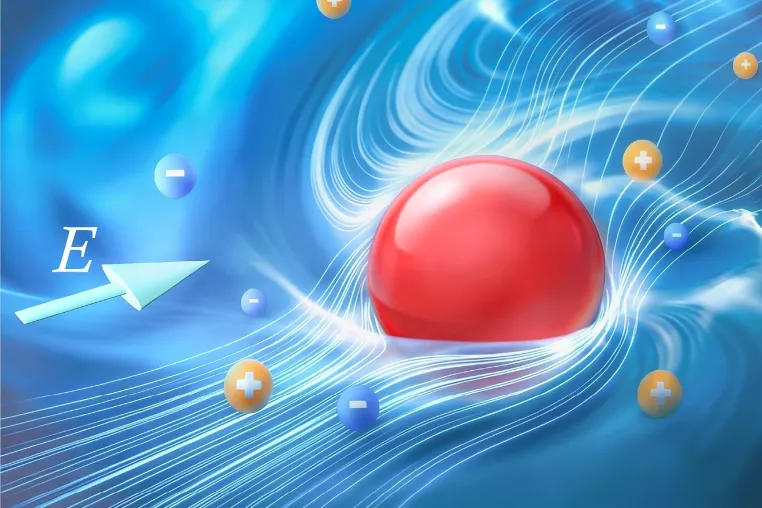 Bild: Angetriebene Elektrolyte sind auf der Nanoskala agil und aktiv