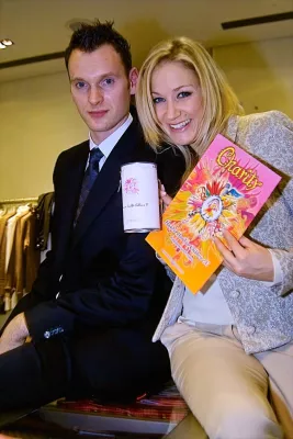 Bild: JANINE KUNZE (Sat.1) ALS CHARITY-PATIN bei HUGO in Düsseldorf