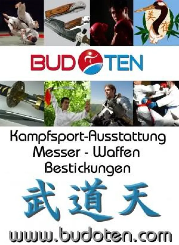 Budoten Kampfsport Shop Newsletter
