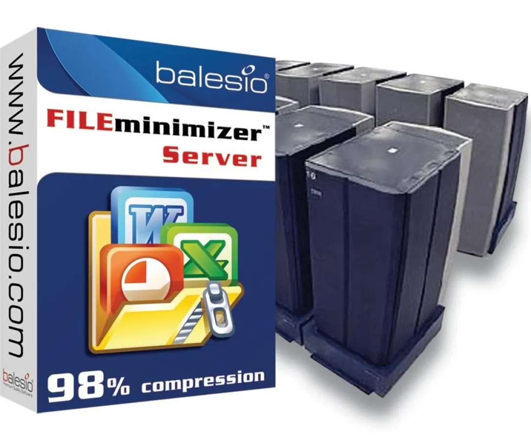 Die neue FILEminimizer Server-Lösung optimiert Data Storage auf dem Server.