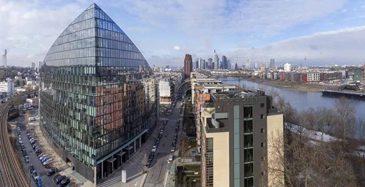 Luftaufnahmen Frankfurter Skyline