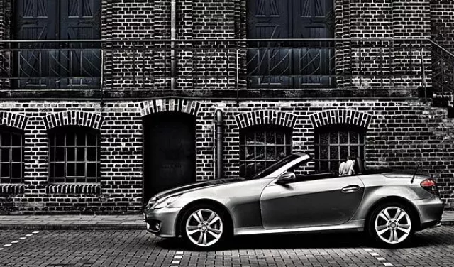 „Lebensgefühl SLK“ Inszenierte Fotografie Bild: „Lebensgefühl SLK“ Inszenierte Fotografie