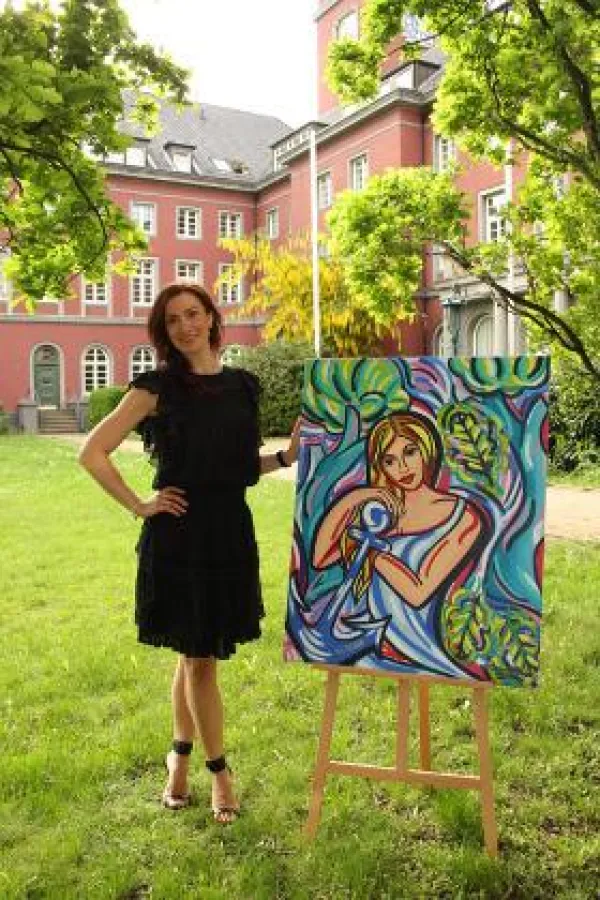 Damaris Dorawa mit dem Bild 