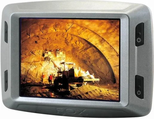 Bild: FOX-81D – Optisch gebondetes Industrie-Touch-Display