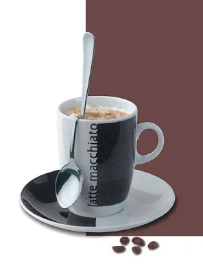 PICARD & WIELPÜTZ, Solingen präsentiert den Latte Macchiato-Löffel zum Einhängen am Tassenrand Bild: PICARD & WIELPÜTZ, Solingen präsentiert den Latte Macchiato-Löffel zum Einhängen am Tassenrand