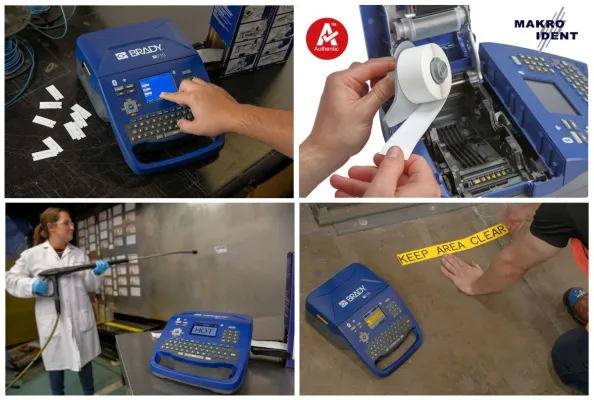 Bild: Brady M710: Mobiler Industrie-Etikettendrucker - Vielseitig einsetzbar