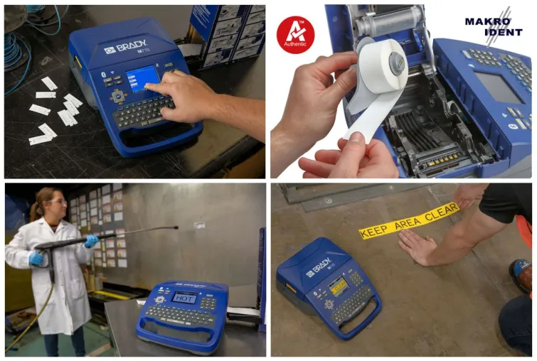 Brady M710: Mobiler Industrie-Etikettendrucker - Vielseitig einsetzbar Bild: Brady M710: Mobiler Industrie-Etikettendrucker - Vielseitig einsetzbar