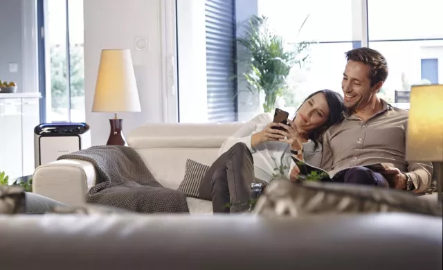 Bild: Luftreiniger Intense Pure Air Connect XL von Rowenta optimiert die Luftqualität in Innenräumen