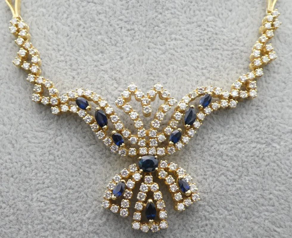 Collier mit 10,10ct Brillanten (© Auktionshaus Jentsch )