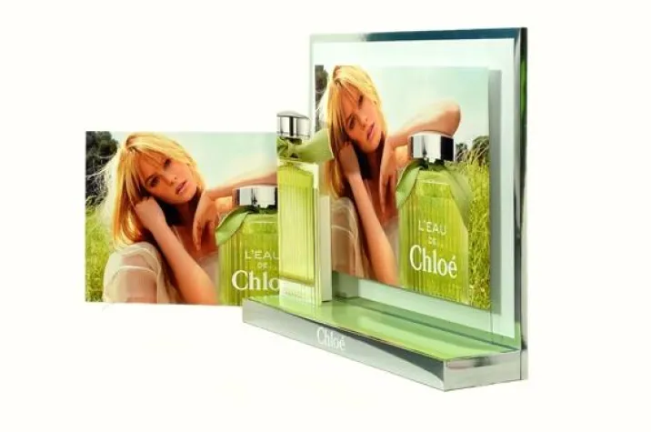 Bild: Chloé Parfum-Relaunch mit Displays von HÖHN