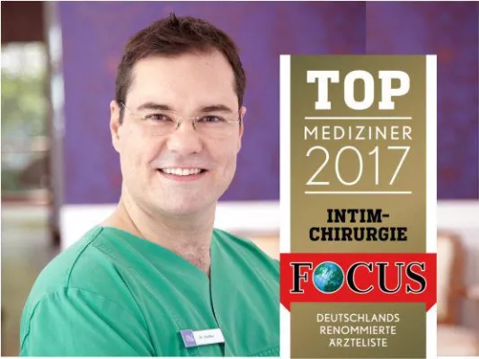 Bild: FOCUS-Ärzteliste kürt Dr. Günther als TOP Mediziner für Intimchirurgie