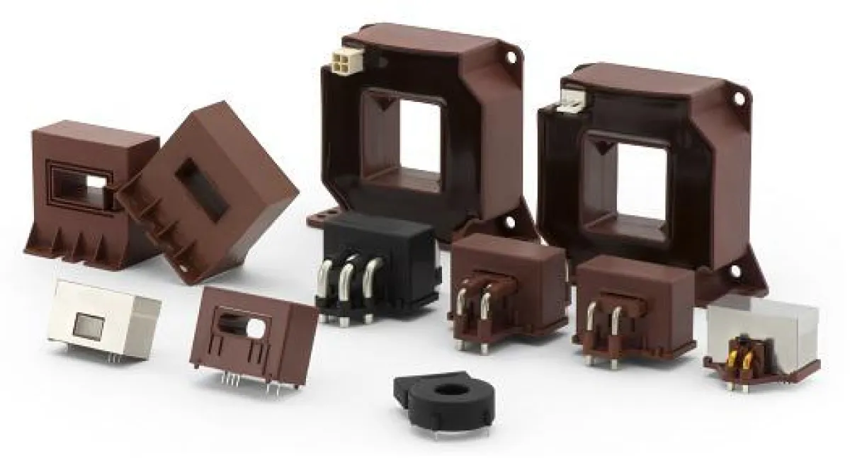 Aktive Stromsensoren wie hier sind nur ein Teil des ausgestellten VAC-Portfolios (c) VACUUMSCHMELZE