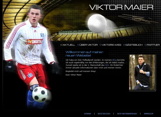 Bild: atlantis media realisiert Homepage für HSV-Nachwuchs