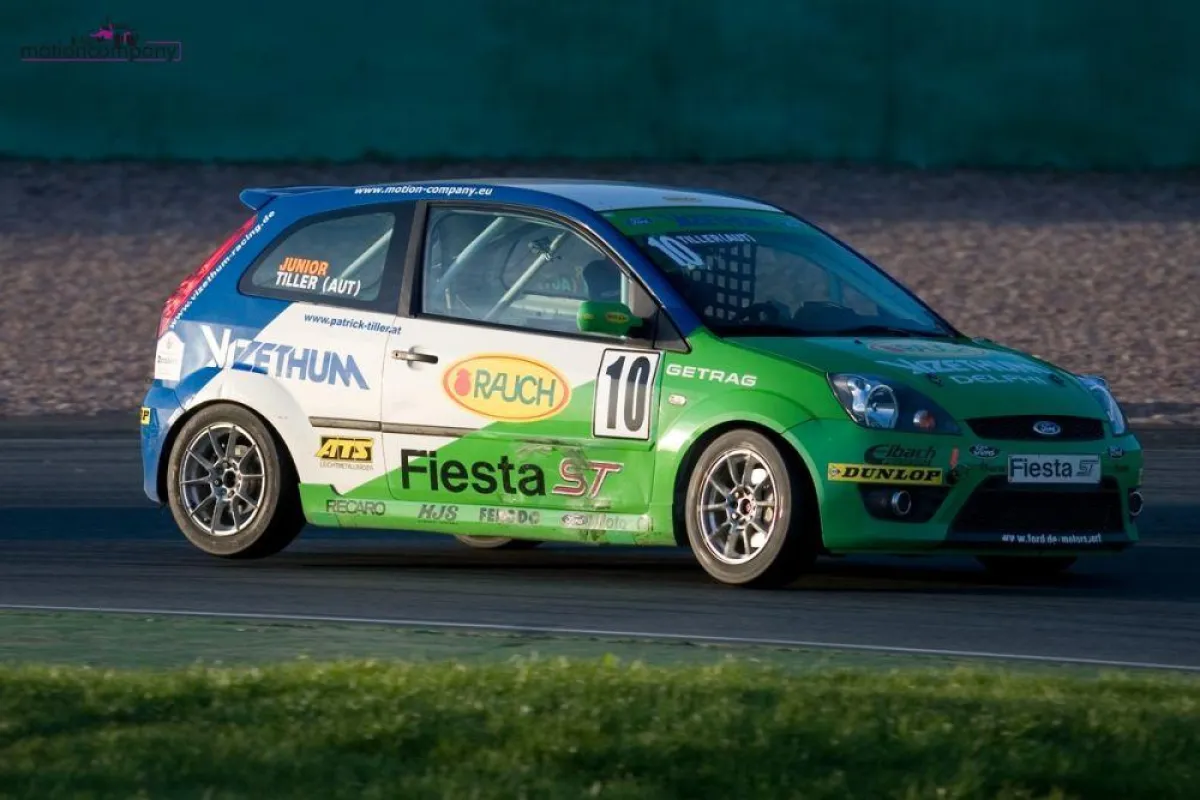 Patrick Tiller im Ford Fiesta ST Cup auf dem Sachsenring