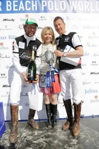 Bild: Erneut Gold für Lanson beim Beach Polo World Cup 2016? Dreamteam Winter und Grimme gehen an den Start