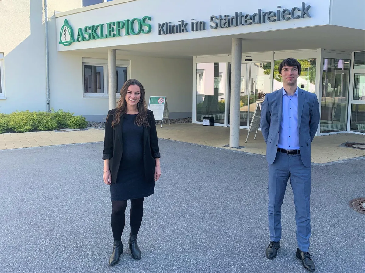 Kathrin Hofstetter und Andreas Neumann (Foto: Bernhard Krebs)