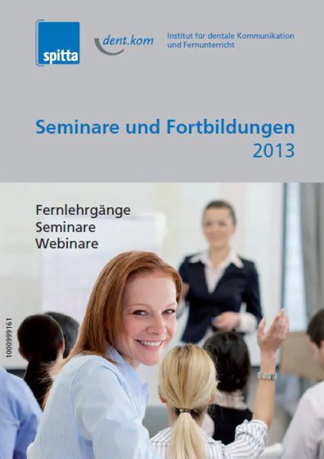 Fortbildung für Zahnmediziner, Zahntechniker sowie Praxis- und Labormitarbeiter bei Spitta!