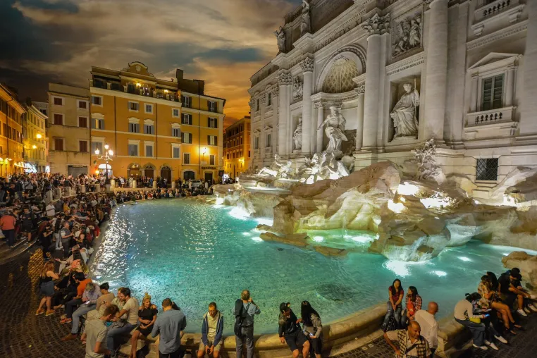 Bild: Rom kassiert doppelt: Eintritt am Trevi-Brunnen – und das Pantheon ist seit Juli 2026 teurer