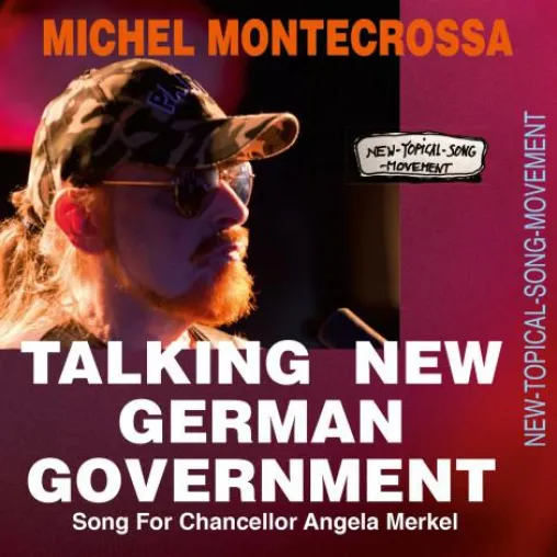 Bild: Michel Montecrossa’s CD ‘Talking New German Government‘: dem Amtseid von Kanzlerin Angela Merkel gewidmet