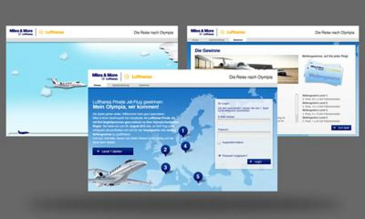 das Gewinnspiel Miles & More 