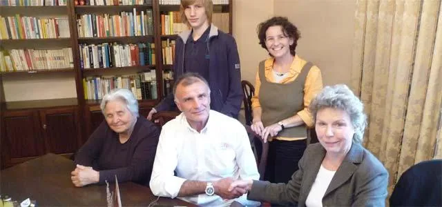 Bild: Realschule Schloss Varenholz schließt Kooperationsvertrag mit dem Alten- und Pflegeheim Haus Sylvia