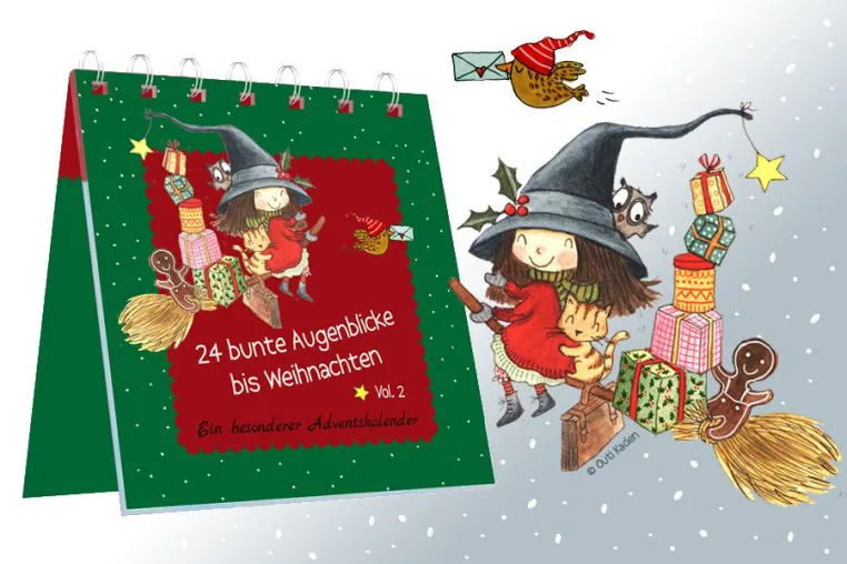 Bild: „24 bunte Augenblicke bis Weihnachten“ Ein besonderer Adventskalender: zugunsten des Kinderhospiz Sterntaler