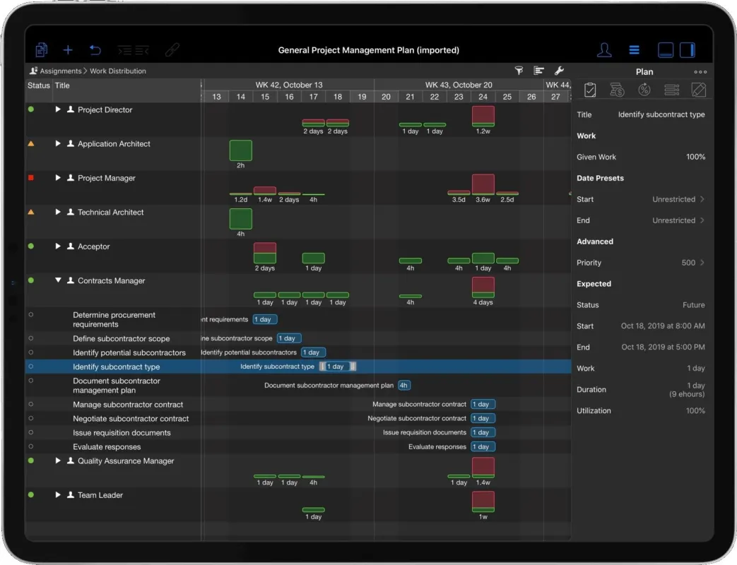 Merlin Project 6 im Dark Mode