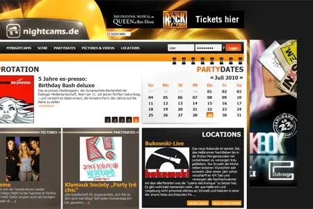 nightcams.de: Stuttgarter Nightlife Portal feiert im neuen Outfit 10jähriges – designed by NETFORMIC Bild: nightcams.de: Stuttgarter Nightlife Portal feiert im neuen Outfit 10jähriges – designed by NETFORMIC