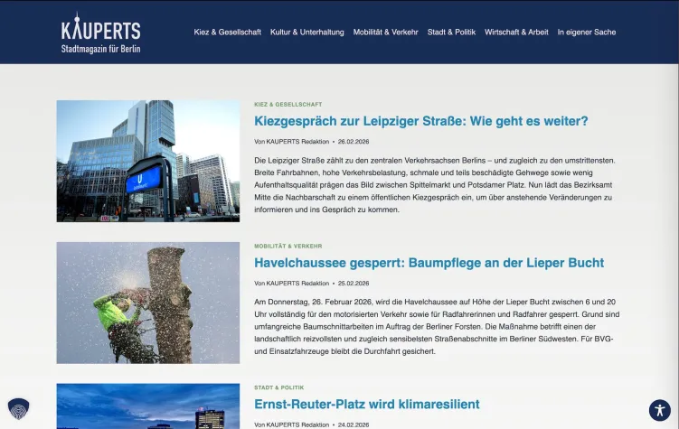 Bild: 80 Jahre KAUPERT: Traditionsmarke startet Stadtmagazin für Berlin