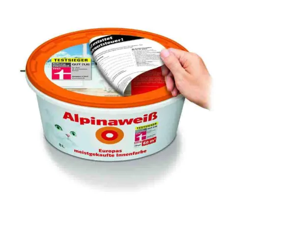 Bild: Kostengünstiges Aktions-Etikett mit Mehrwert