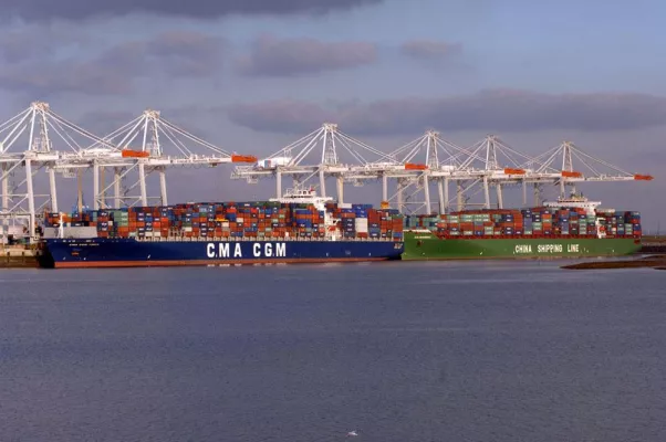 Bild: Der Hafen von Le Havre mit sehr gutem Jahresstart